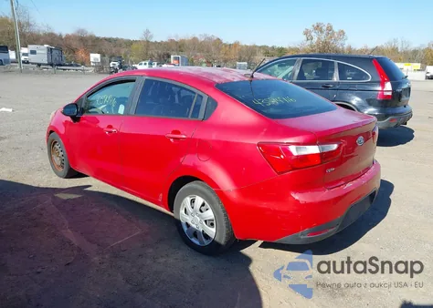 2012 Kia Rio Lx from USA, damaged, VIN KNADM4A32C6041931